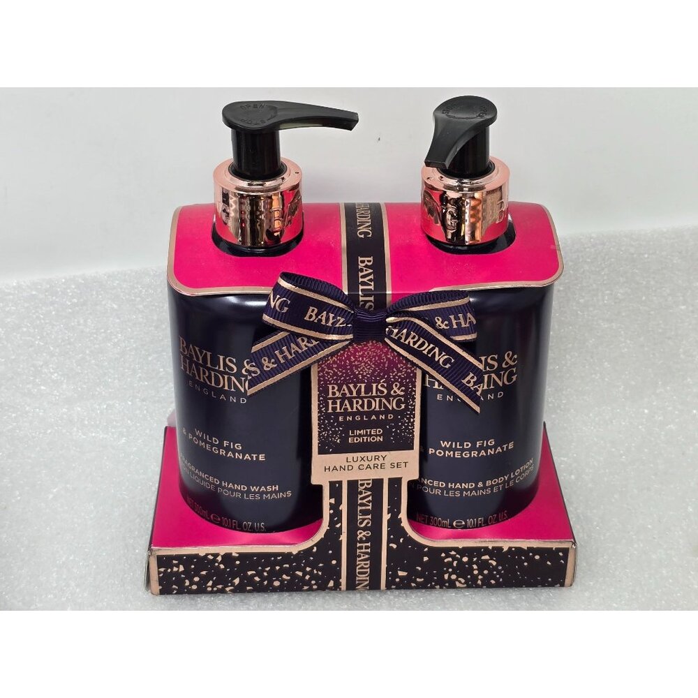 Baylis & Harding Limited Edition Wild Fig Pomegranate Hand Care Set Wash Lotion